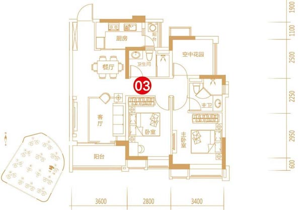 金艾陶家裝：佛山保利紫山國際115㎡歐式風(fēng)格裝修鑒賞