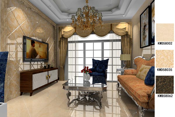 金艾陶家裝：佛山保利紫山國際115㎡歐式風(fēng)格裝修鑒賞