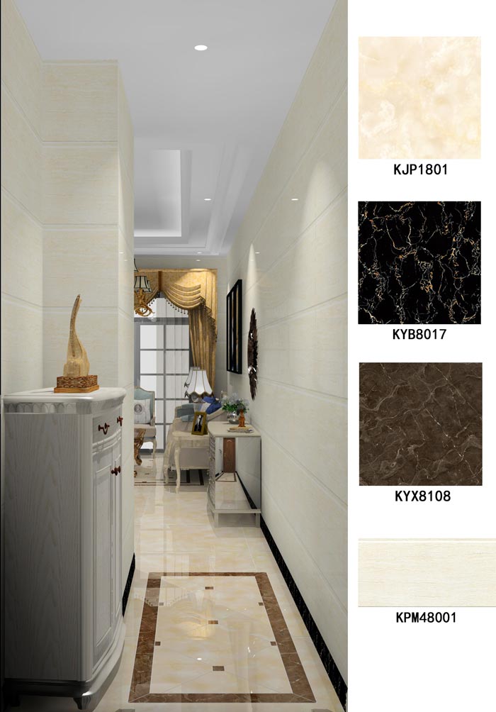 金艾陶家裝：東莞南城麗水佳園75㎡簡歐風格裝修鑒賞