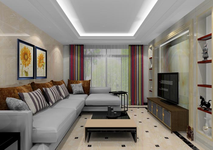 金艾陶家裝：佛山水悅龍灣92㎡的現代風格裝修鑒賞